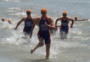 Hyvee Swim Finish